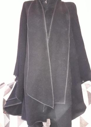 Шикарное итальянское пальто  пончо из кашемира