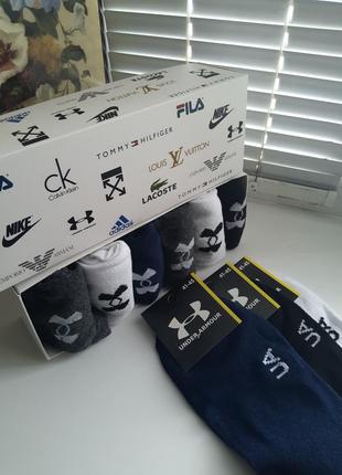 Носки мужские набор в коробке комплект1 фото