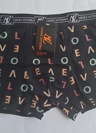 Трусы боксеры мужские хлопковые с принтом разных цветов премиум качество