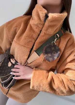 Шубка шуба еко хутро кролик