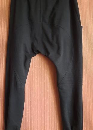 Дизайнерские штаны джогеры с матней низким шаговым швом  слонкою как у rundholz rick owen2 фото