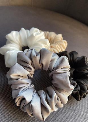 Шовкові резинки для волосся