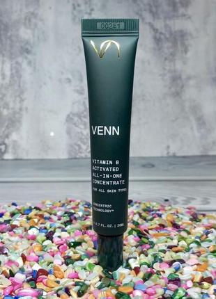 ✔️оригінал антивіковий крем для обличчя venn vitamin b activated all-in-one concentrate, 20 мл