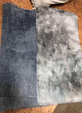 Приліжковий килимок прекроватный травичка серый сірий3 фото