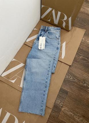Прямі джинси straight zara😍4 фото