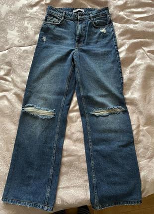 Джинсы zara