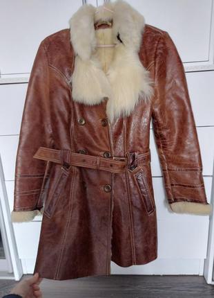 Стильна натуральна дублянка