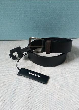 Мужской кожаный ремень belt mino3 x05109 diesel италия оригинал