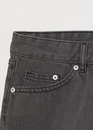 Оригинальные джинсовые шорты с вышивкой от бренда h&m 0608187001 разм. 343 фото