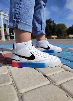 Женские кроссовки nike blazer have a good game