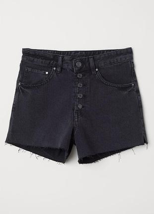 Оригинальные джинсовые шорты от бренда mom fit h&m 0468480031 разм. 36