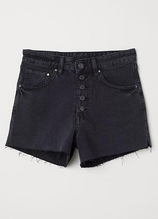Оригинальные джинсовые шорты от бренда mom fit h&m 0468480031 разм. 36