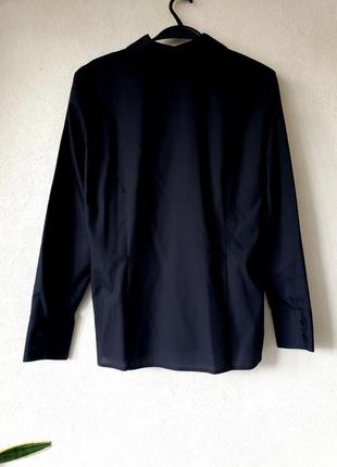 Новая черная блуза fer 20 uk котон+полиэстер6 фото