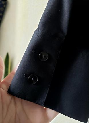 Новая черная блуза fer 20 uk котон+полиэстер3 фото