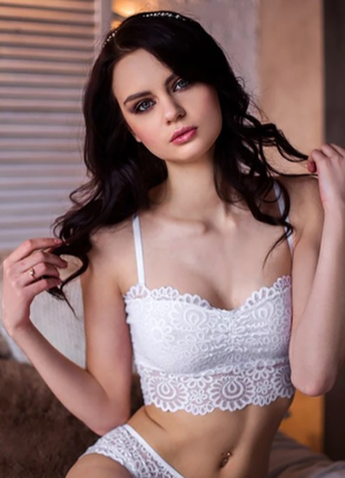 Комплект белья кружево