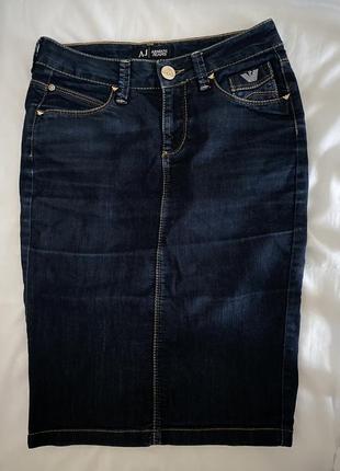 Юбка джинсовая
