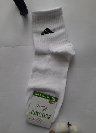 Шкарпетки чоловічі з бердовим значком однотонні на тенісній резинці різних кольорів luxe україна
