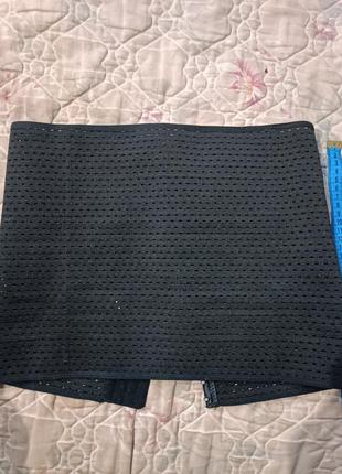 Классный черный корсет утяжка послеоперационная послеродовая бандажная резинка10 фото