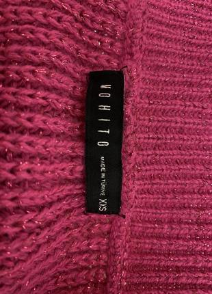 Продам розовый удлиненный свитер4 фото