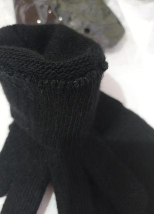 Базові перчатки шерсть з ангорою2 фото