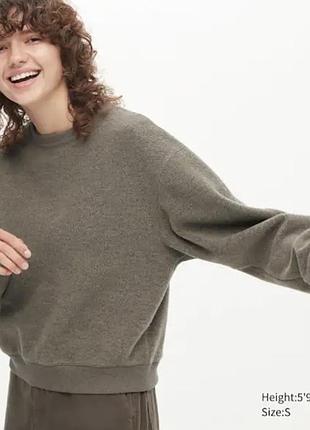Пуловер флис и шерсть uniqlo u
