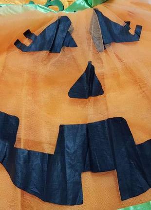 Костюм на хеллоуин, платье, pumpkin amscan, 2-3 года, как новый!3 фото