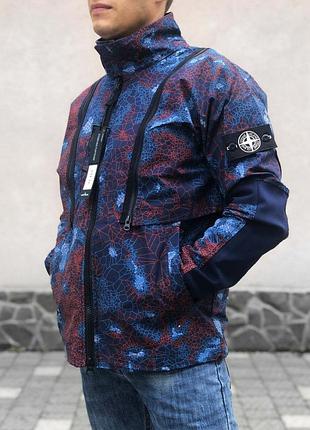 🎄куртка stone island multicolor 5