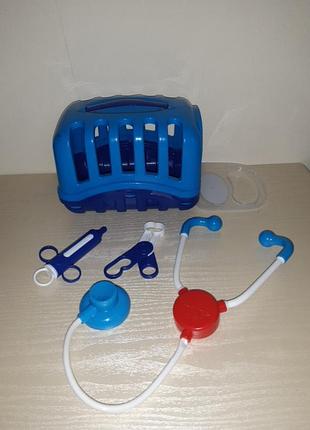 Переноска для домашнього улюбленця,набір ветеринара