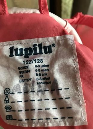 Дощовик костюм вологовідштовхуючий lupilu lidl5 фото