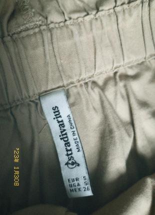 Бежевые шорты stradivarius 4