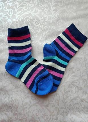 Дитячі шкарпетки на 1-2 роки полоска. детские носки. 50201 фото