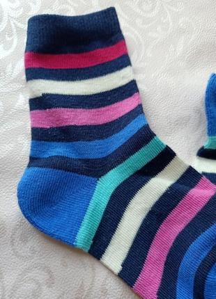 Дитячі шкарпетки на 1-2 роки полоска. детские носки. 50202 фото