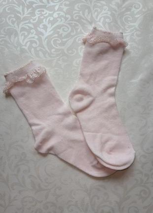 Дитячі шкарпетки на 5-7 років рожеві. детские носки. 50241 фото