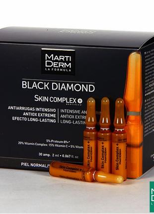 Martiderm black diamond skin complex advanced новая формула премиум ампул8 фото