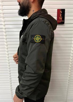 Куртка/ветровка весенняя stone island безупречное качество