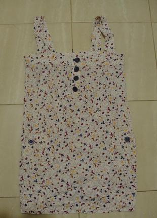 Сарафан в квітковий принт туніка