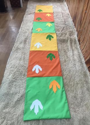 Игровая текстильная дорожка в стиле дино ,реквизит аниматора