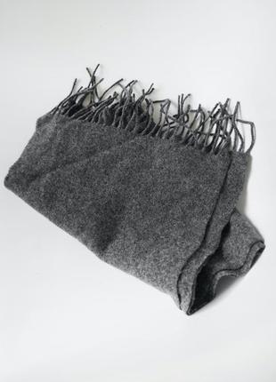 Шарф з бахромою