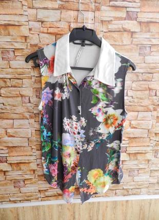 Майка трикотаж рубашка stradivarius