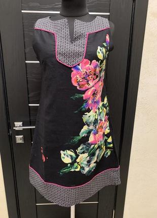 Сукня, плаття, туніка, 200% льон