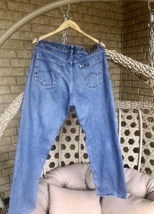 Вінтажні оригінальні джинси lee прямого крою4 фото