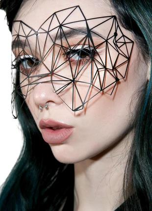 Маска на обличчя bijoux indiscrets -, вінілова, клейове кріплення, без зав'язок