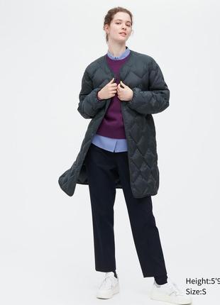 Женское ультралегкое пальто uniqlo