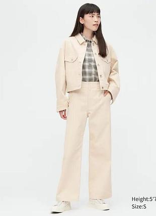 Вельветова куртка uniqlo