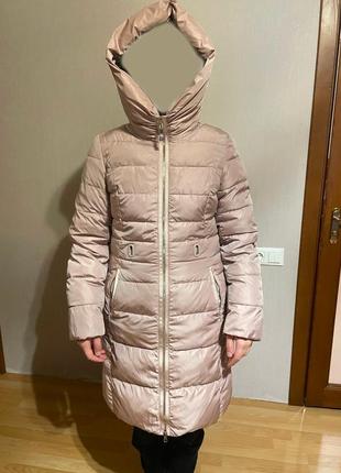 Зимовий жіночий пуховик (пальто, куртка)2 фото