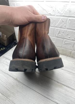 Акция мужские ботинки кожаные челси clarks 45-46р 6