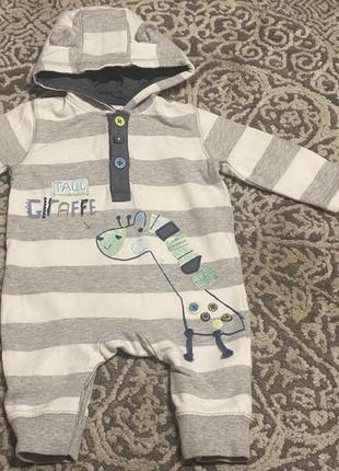 Чоловічок комбінезон флісовий