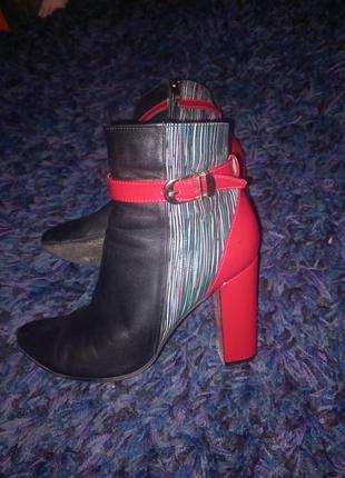 Чоботи шкіра