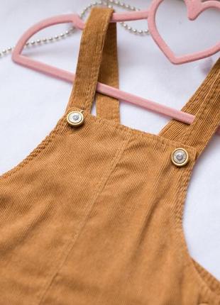 Сарафан детский. сарафан вельветовый. сарафан детский.