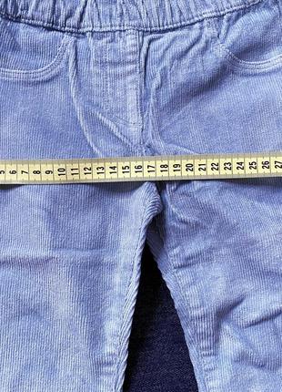 Вельветові штани-лосини для дівчинки / ovs / 116см (5-6 р.)4 фото